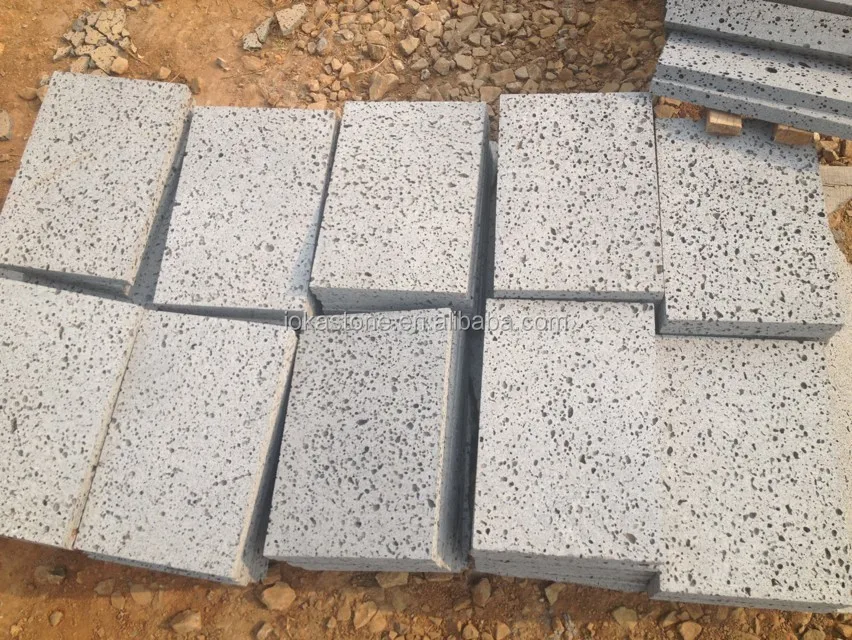 
andesite hole stone,basalt use 