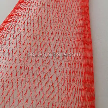 Plastic elastic mesh bag for oranges fruit