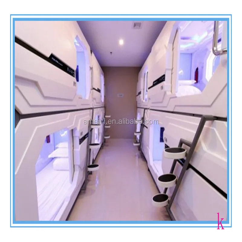 
Latest modern vaccum forming space capsule hotel 
