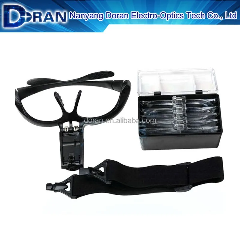 
NO.9892B Head Wearing Multiple Lens Magnifying Glass with LED Lamp 