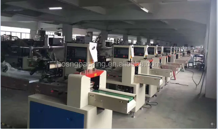 Full Automatic Pillow Bags Horizontal Packing Machine For Household Foam/Cleaning Scrub Sponges/Steel Wire ball