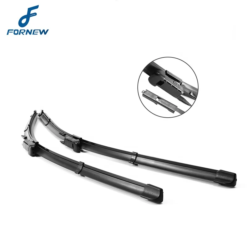 Fornew Car Front Windshield Wiper Blades for Volkswagen VW Crafter Fit Pinch Tab Arms from 2006-2014