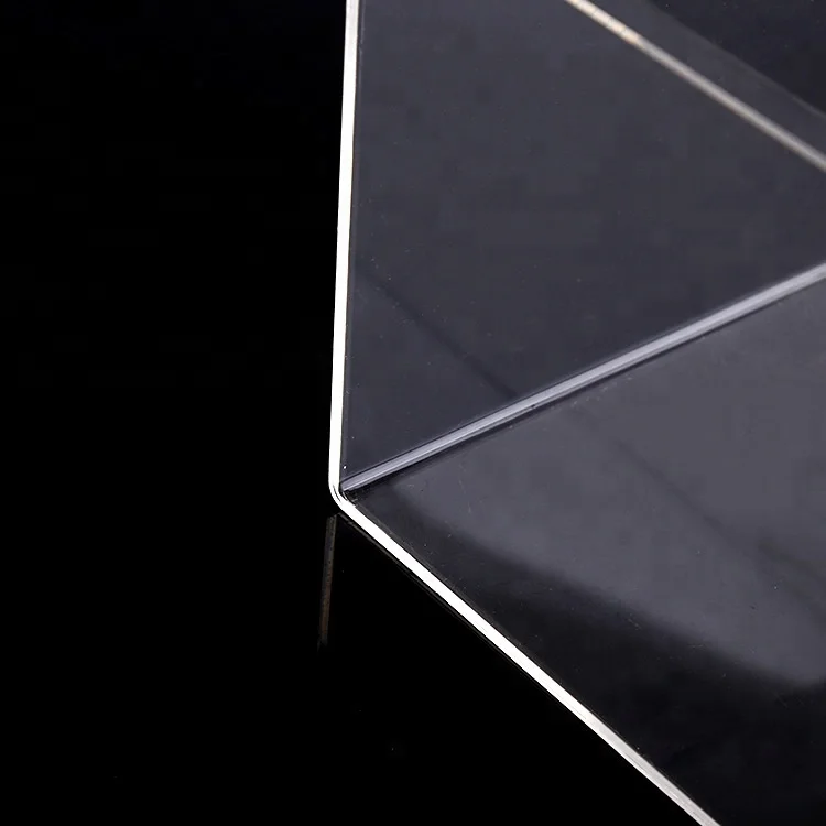 
Custom Acrylic Square Rose transparent luxury clear acrylic flower box 