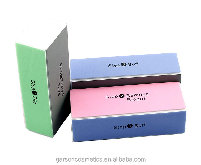 
The manicure and polished 100 pieces of the nail polish 4 way nail file 