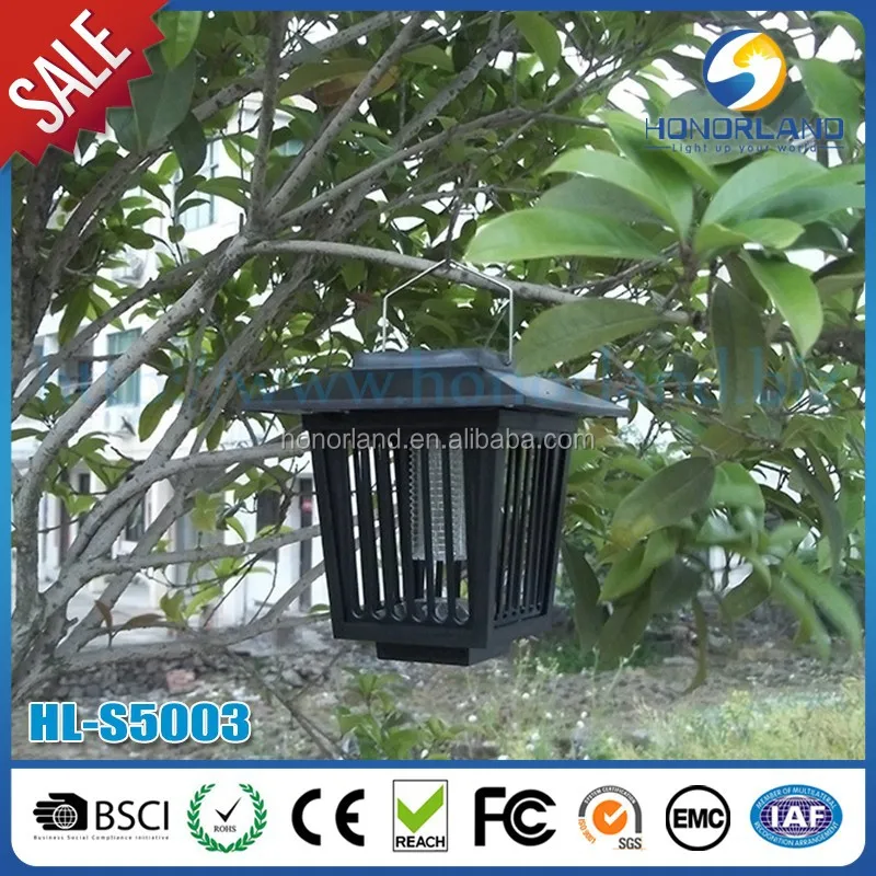 Factory Solar Rechargeable Mosquito Killer Lamp, Solar Mosquito Killer Lamp, Outdoor Garden Light