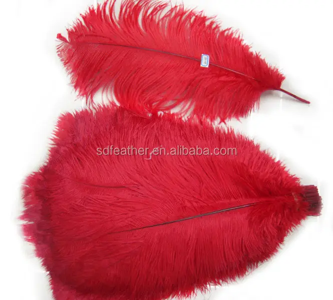 
18 20 inch 45 50cm dyed pattern artificial ostrich feather For Decoration cheap ostrich feathers for sale  (2008861519)