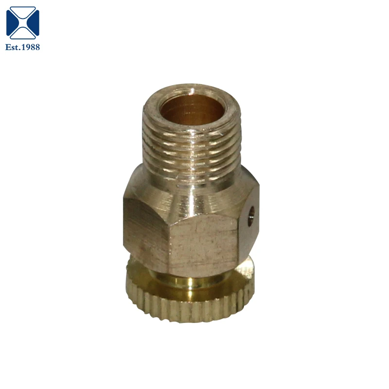 Radiator kit end bush sets  including 2 x valve intake  Bleeder  blank brass bleeder valve