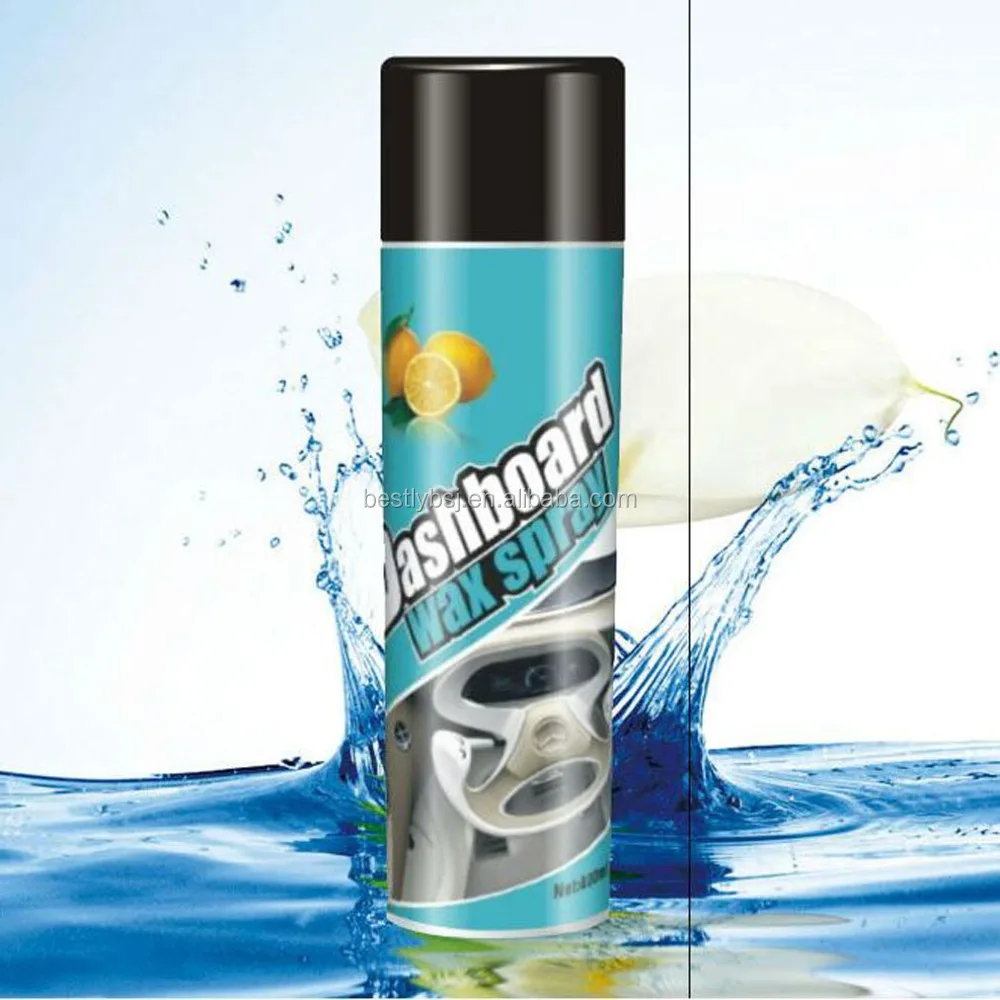 
Dashboard spray car polish 