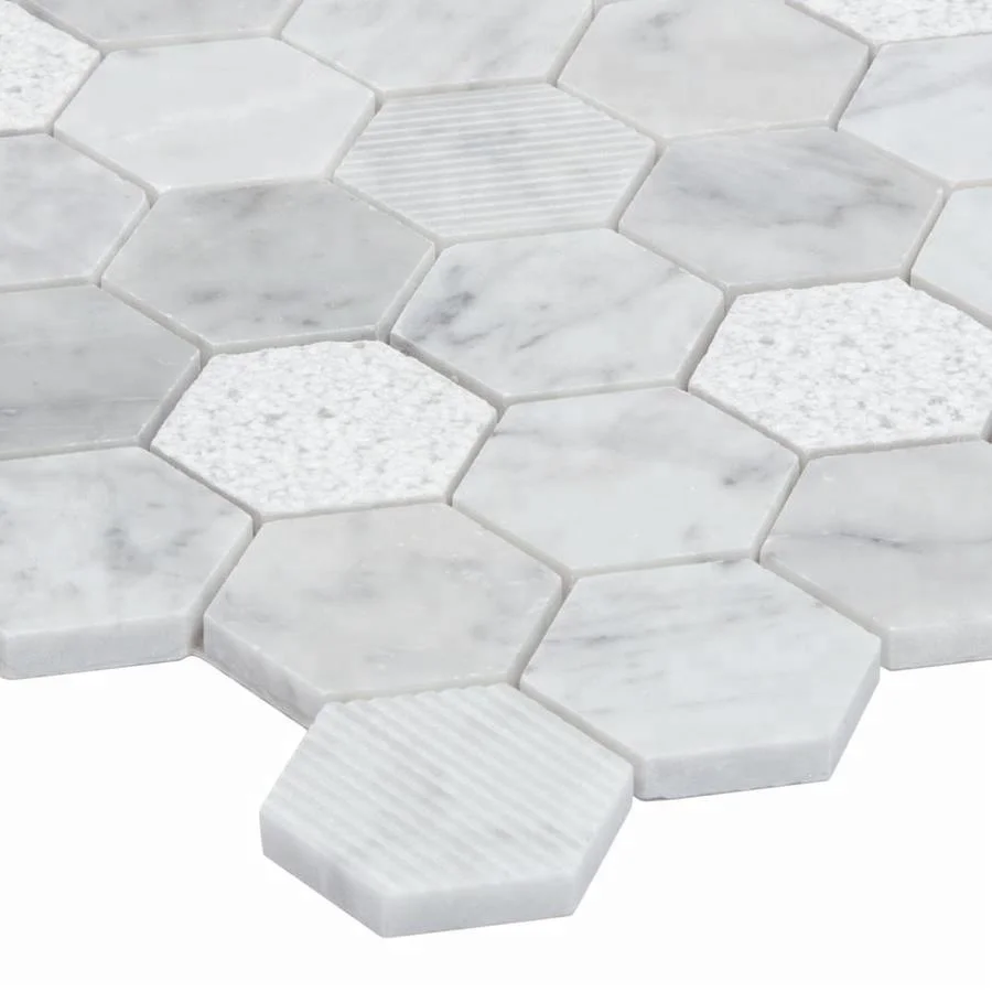  Мраморная Мозаика Bianco