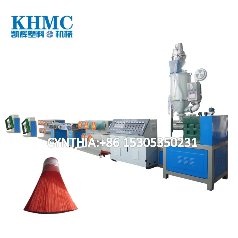 PET filament making machine for toilet brush brooms