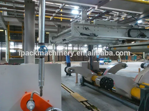 automatic roll paper splicer price of corrugated cardboard line