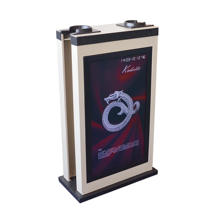 new business idea with long screen advertising wet umbrella wrapping machine