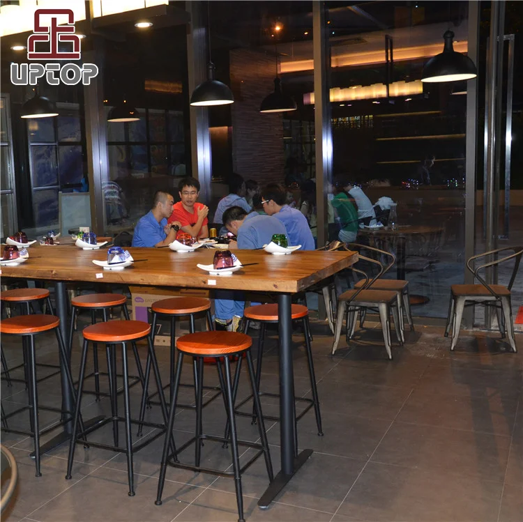 (SP-CS327) fancy custom tables chaises restaurant dining set