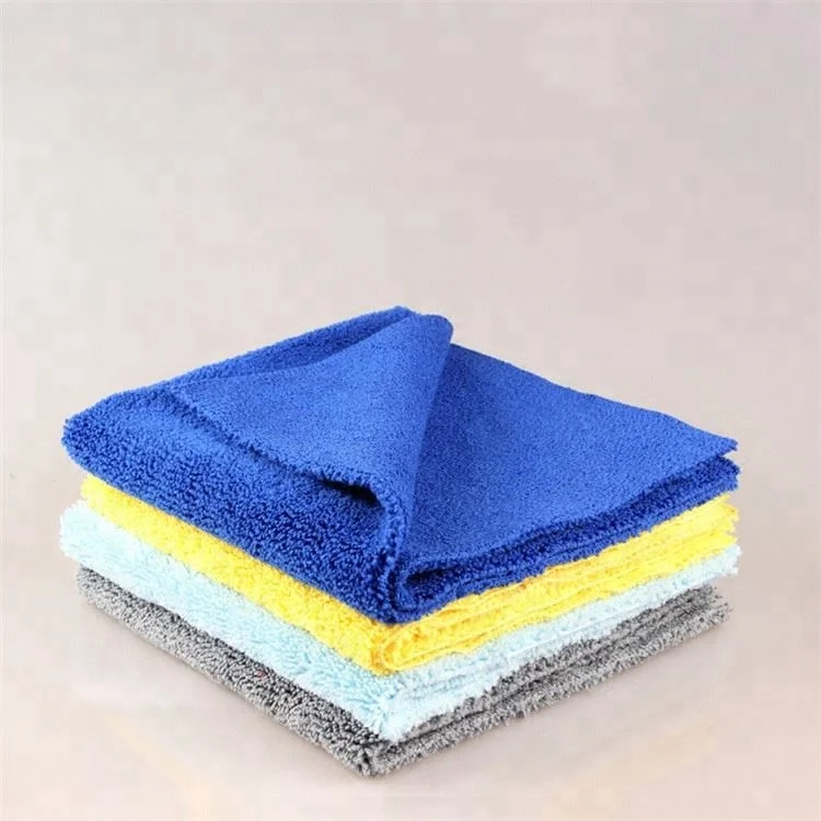 Супер толстые плюшевые чистящие полотенца из микрофибры для полировки деталей автомобиля