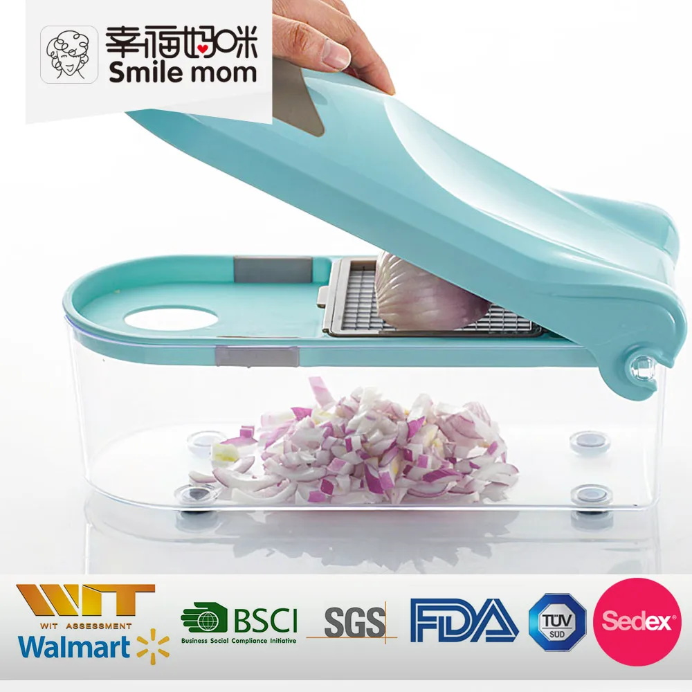 Kitchen appliance easy cleaning with non-slip foot minimize tears nice dicer vegetable chopper slicer