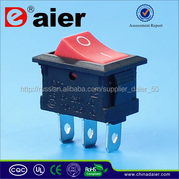 KCD1-102 Перекидной Переключатель 3PIN ON-ON Перекидной Переключатель