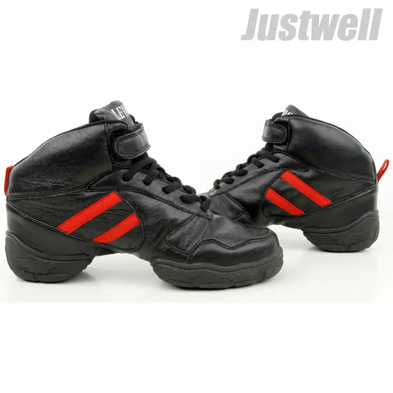 активных элегантный высокое качество танца кроссовки с красной полосой