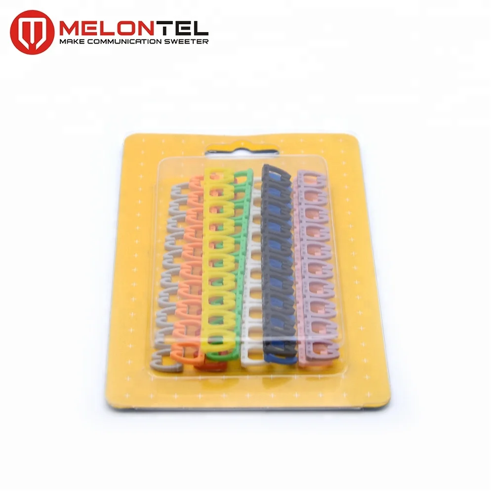 MT-4551 сетевой кабель управления пластиковый тип высокое качество цветная Автоматизация Подземный Кабель маркер полосы