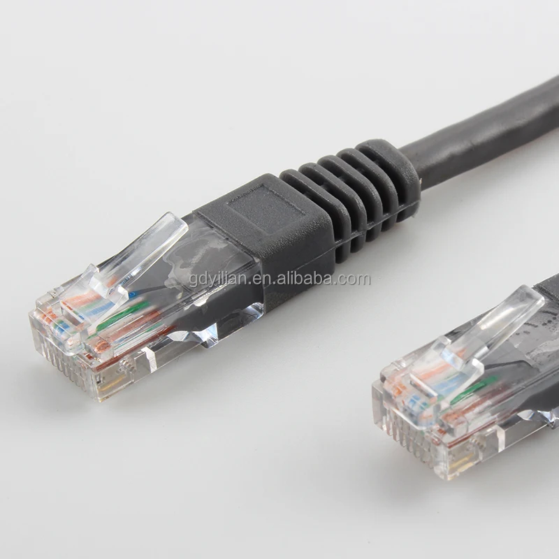 100% чистая медь Cat5e Ethernet-кабель твердый UTP 24AWG неэкранированный прохождение теста ROHS