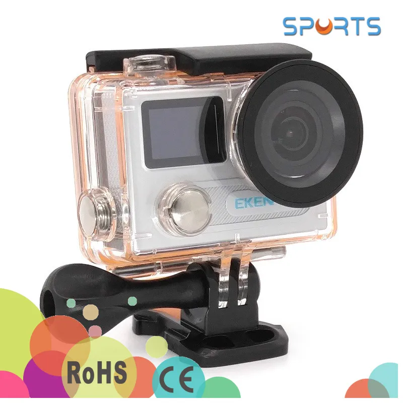 Новая камера Ultra HD Camera под водой 4K-камера H8 с удаленной двойной экранной камерой e8 h8r для камеры 4k