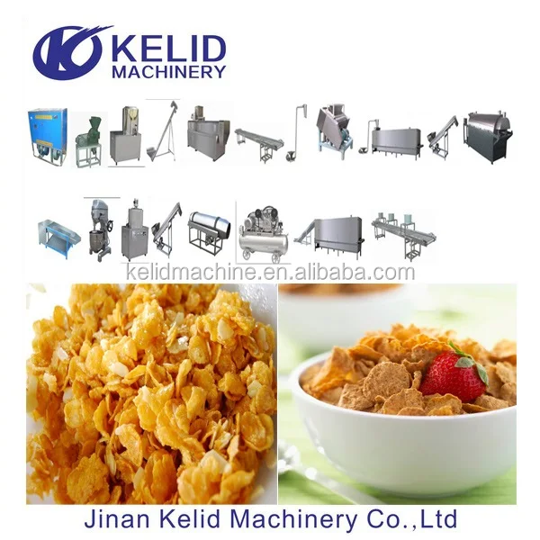 Машина для производства хлопьев и кукурузы
