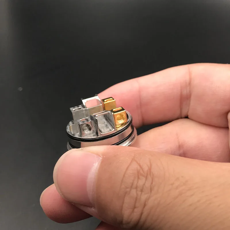  2018 Новое поступление Перезаправляемые Атомайзеры емкостью vape pod многослойное сочетание RDA 24 мм перезагрузки испаритель 4 вида цветов Перезагрузка х