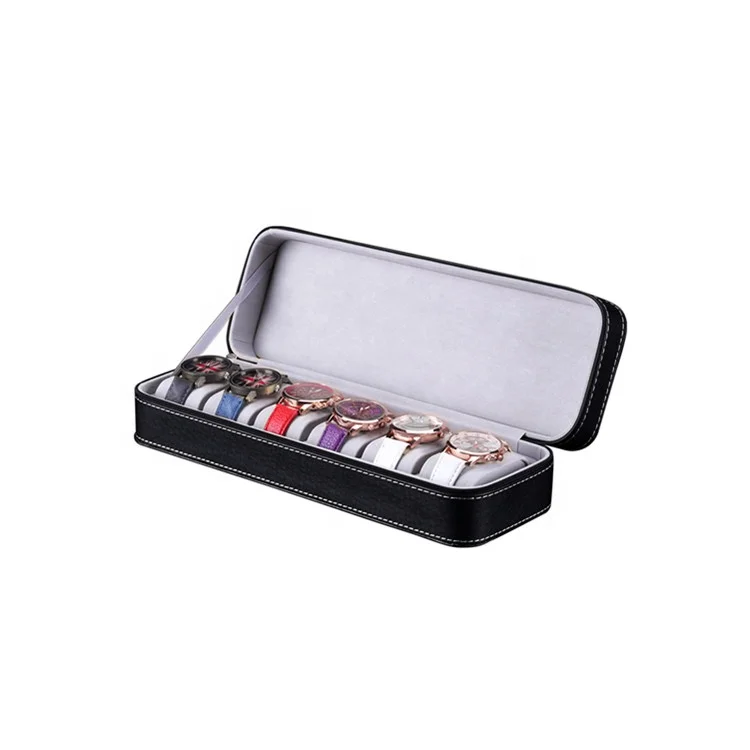 Glossy Lacquer Piano Finish Single Customized Logo Watch Ring Organizer Box With Video Screen Watch Boxes