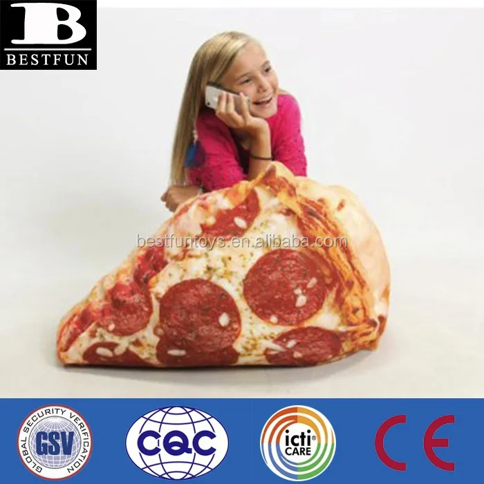 factory customized inflatable pizza plastic advertising pizza bag
