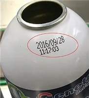 Guangzhou Portable low cost price plastic mineral water bottle expiry date printing machine