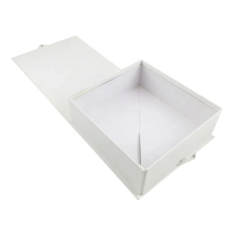 Elegant White Hair Dryer Gift Magnetic Custom Packaging Box