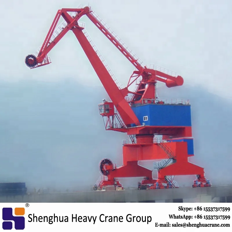 
Shenghua high quality 30 ton grab bucket portal crane manufacturer 