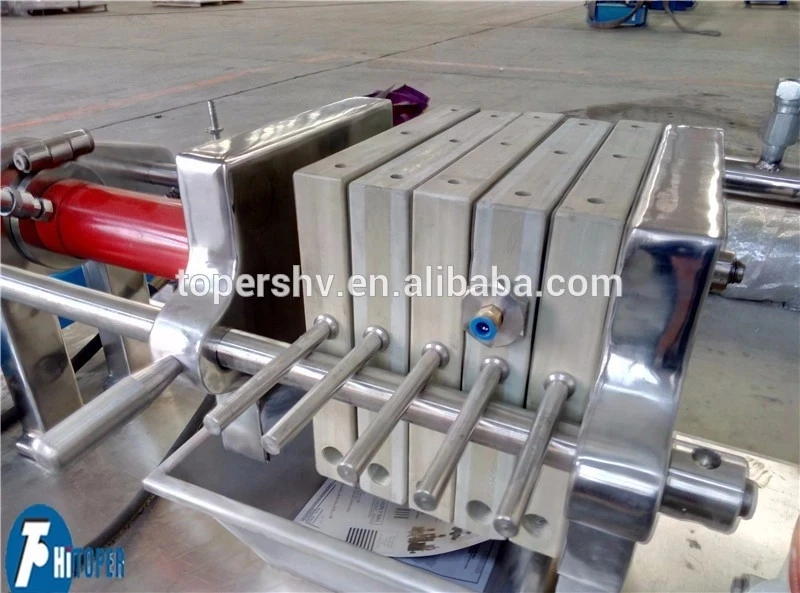 Mini Filter Press Use For various Liquid Filtration