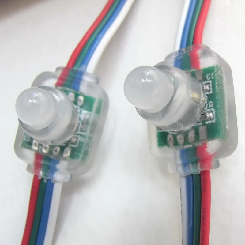 12mm diameter ws2801 2811 ucs1903 sm16703 pixel led square led string pixel led ws2811 square