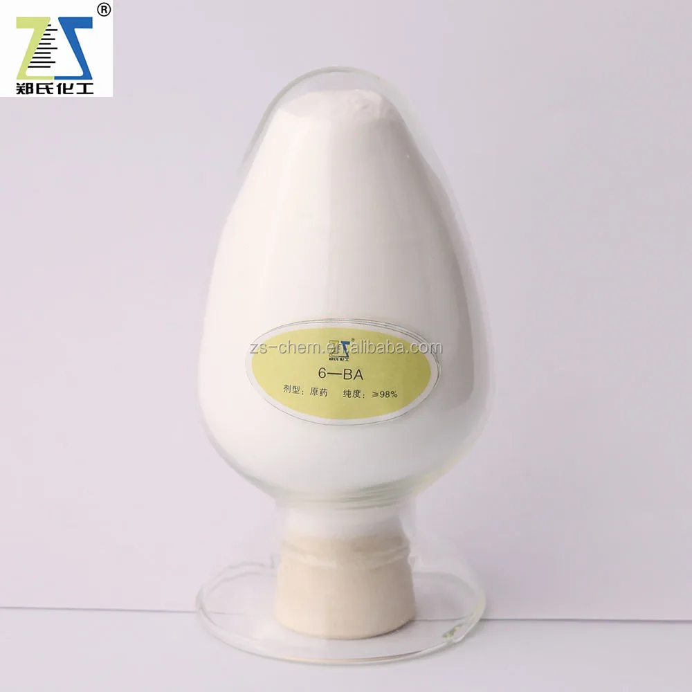 Manufacturer raw hormone powders 6-ba tech 6-ba(6-benzylamino purine) 98%TC