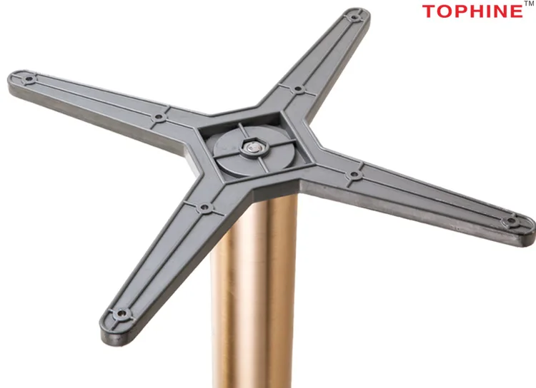 
Commercial Contract TOPHINE Metal Furniture Parts Copper Table Legs /Rose Gold Table Base 