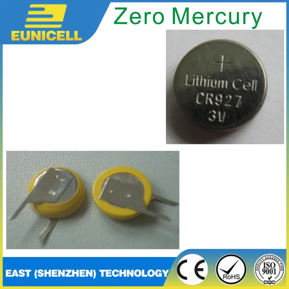 cr2025 CR1616 3V Button Cell/Coin battery with solder tabs pins /wire