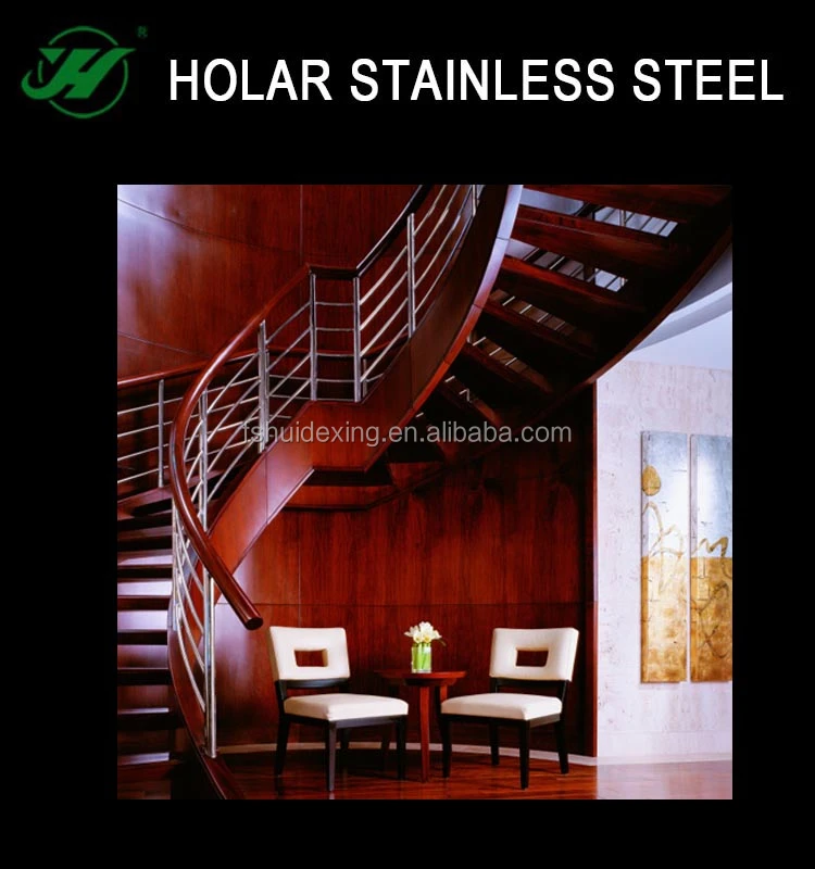 Foshan Holar stainless steel spiral stair handrails buy wholesale direct from china