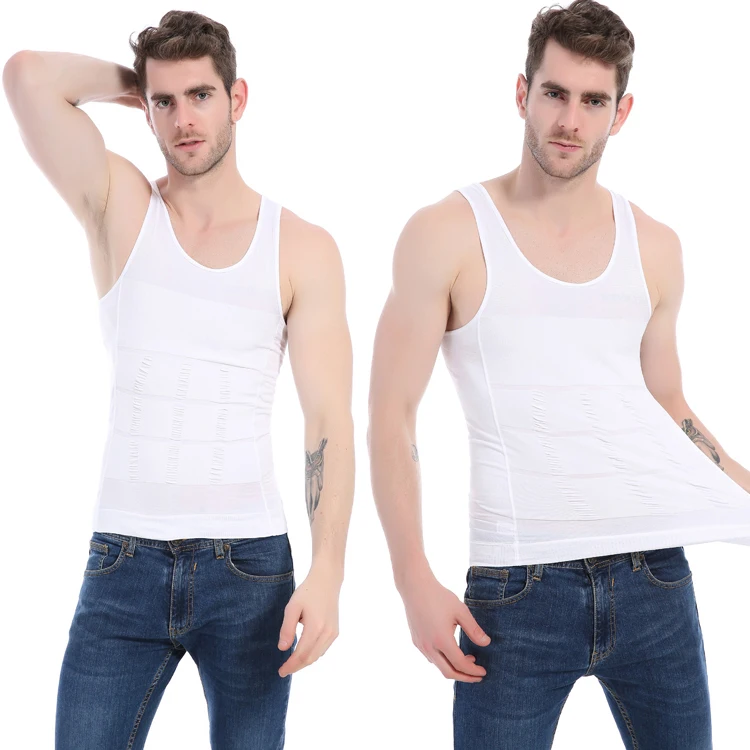 
10Years Factory For Mens Body Shaper Compression Slim Shirt Wholesale Price 