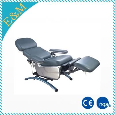 Dialysis blood donation chair for patient