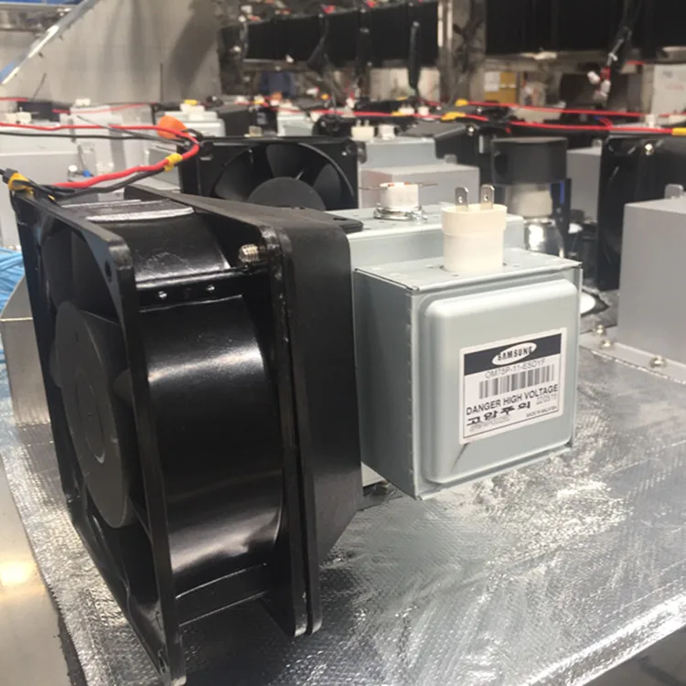 Frozen Sardine Fish Microwave Thawing Machine