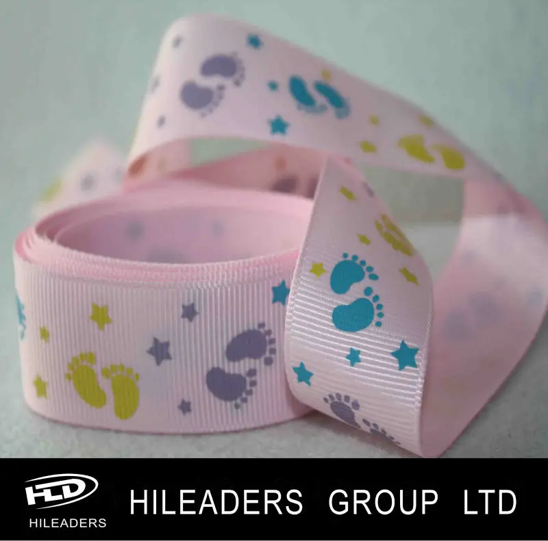 Корсажная лента для упаковки детских следов