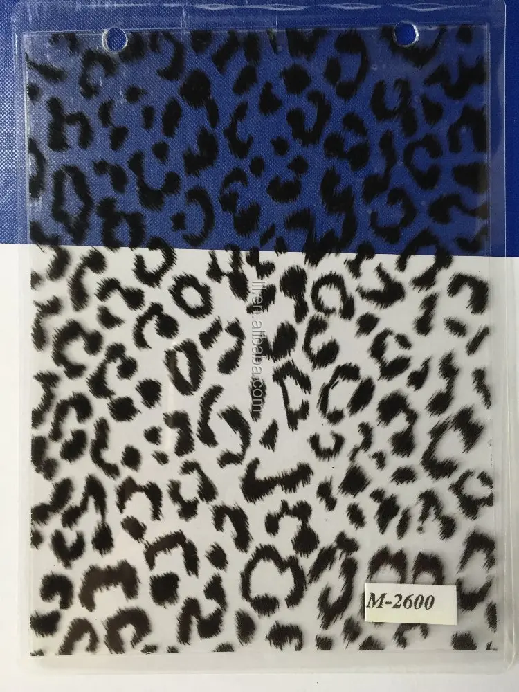 leopard skin Hot-sale pva film paper No. M-2600 PVA hydro dipping film