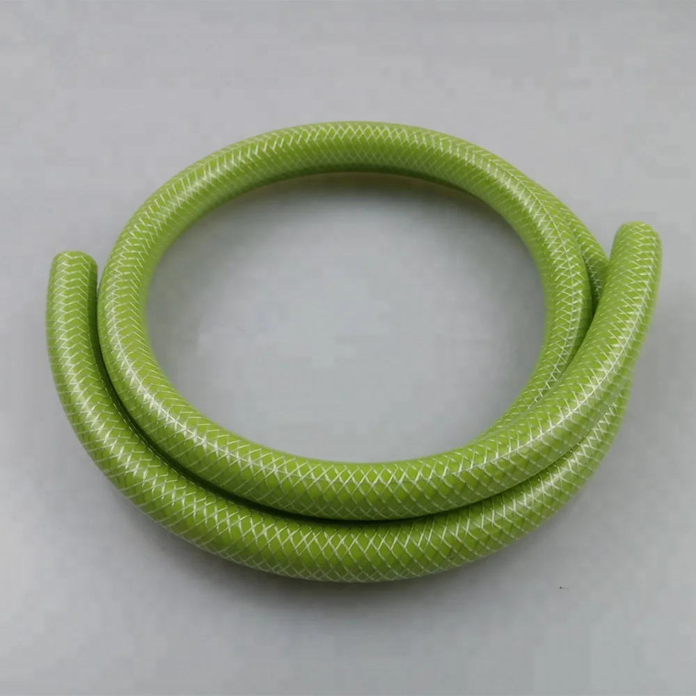 top sale flexible fiber nylon reinforced braided pvc water garden hose pipe