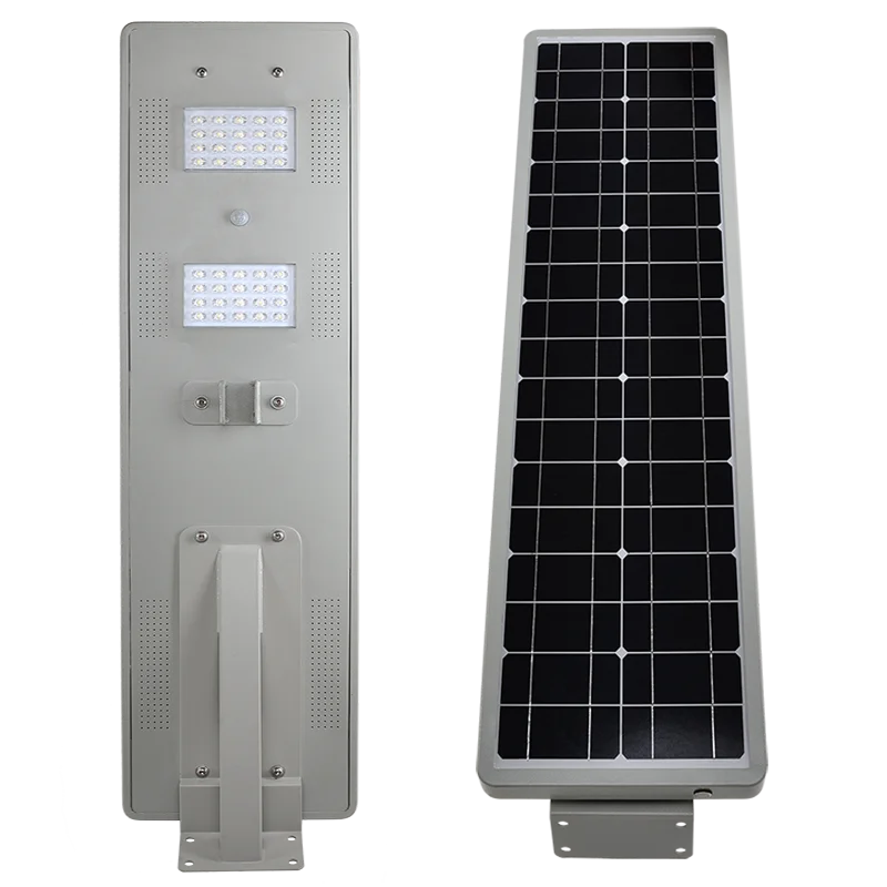 high brightness 30W 50w 60w 80w solar street light galvanized steel lamp post street lighting pole with arms