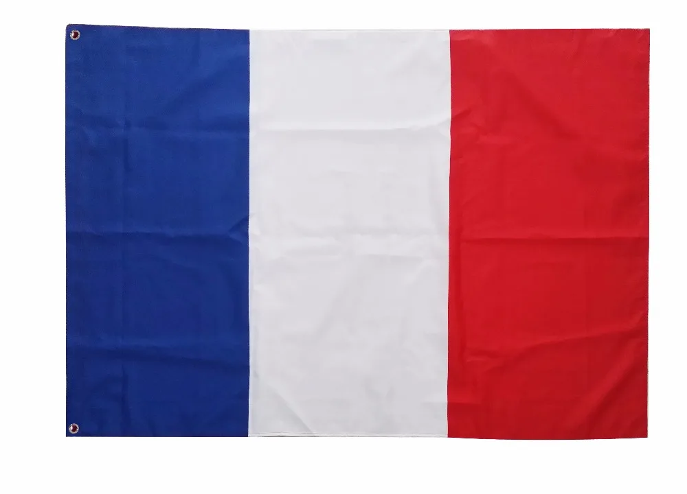 Custom Blue White Red France National Country Flag on Promotion-Exclusive Banners & Flags