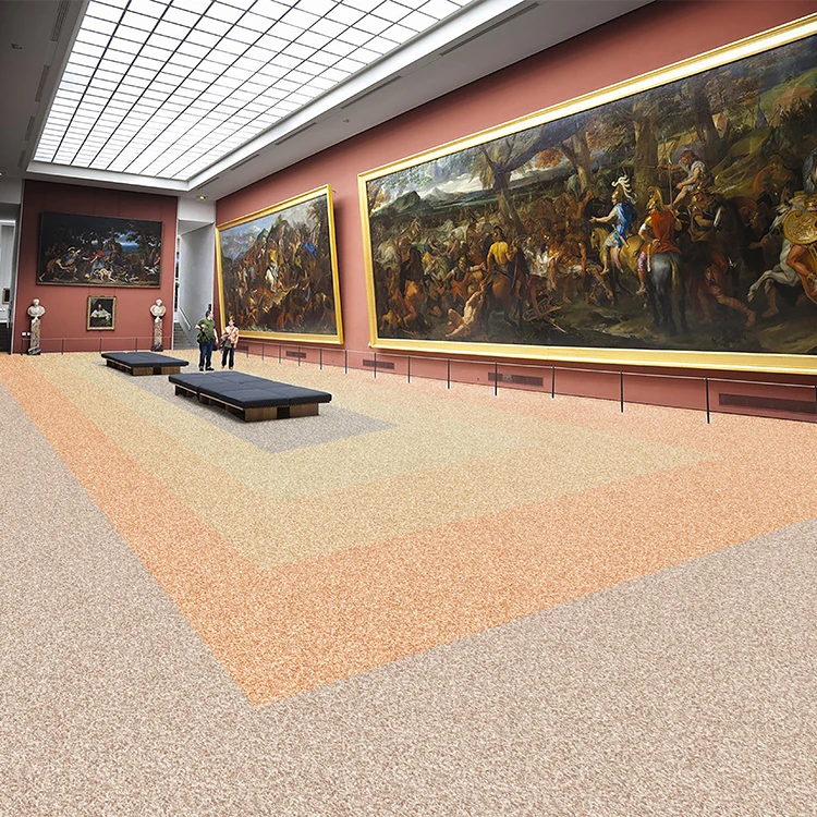 Indoor PVC Homogeneous Vinyl Hospital Flooring Roll Sheet from China