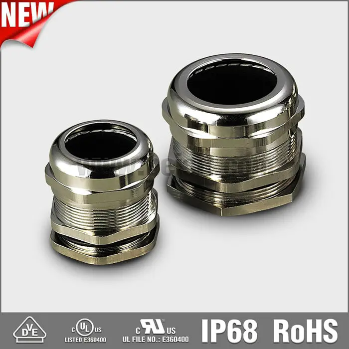 М-Металл М12-М63 Никелированная Латунь Кабельный Ввод