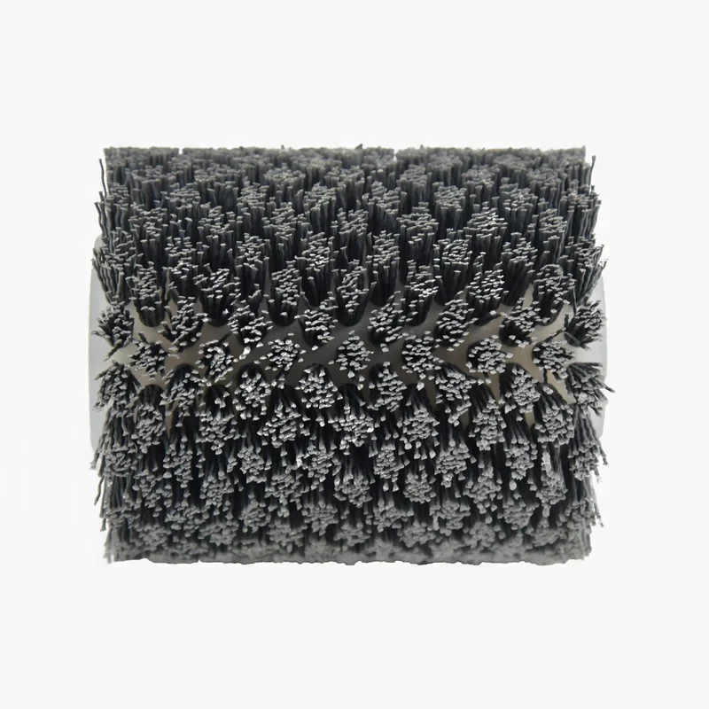 P80 P120 P240 Wheel Drum Burnishing Abrasive Wire Drawing Polishing Brush
