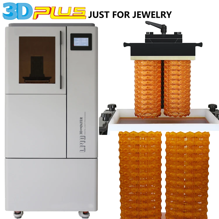 High Definition Jewelry Factory Fast Industrial Grade DLP 3 d printer large