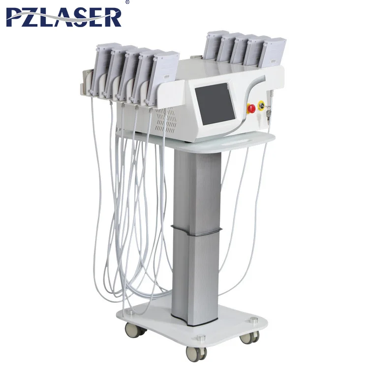 Non Surgical Liposuction! Professional Lipo Laser Body Slimming Machine / Cool Lipo Laser Portable Liposuction Device